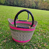 U Shopper Basket Bolga Basket Rufina Designs US01