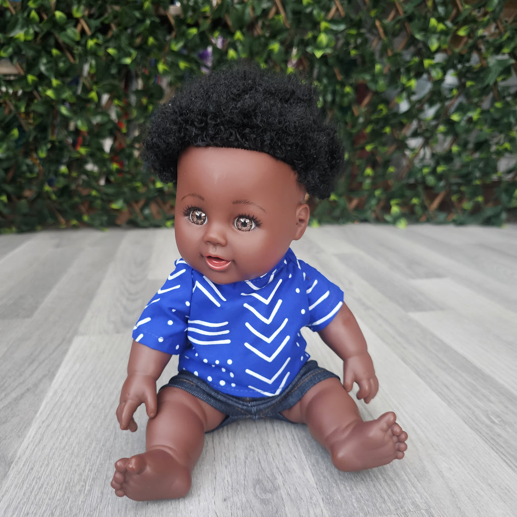Black Baby Boy Doll - Amarii
