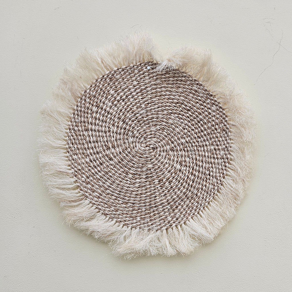 Fringe Sisal Placemats - African Wall Decor