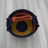 Small Round Straw basket - Ghana Basket - SB2