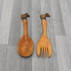 Olive Wood Salad Spoons 003 Zebra