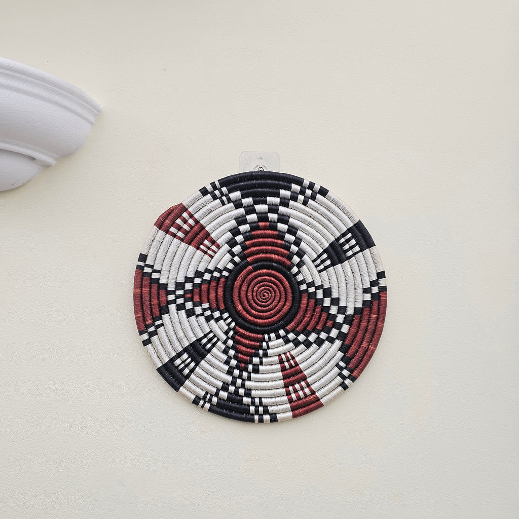 Rwandan basket - African wall basket - Isaro