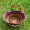 U Shopper Basket Bolga Basket Rufina Designs US027