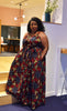 African Print Maxi Dress - Roxi
