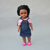 African Black doll - Braided Hair Doll - Brandy