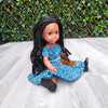 Black Doll - Braided Hair Black Doll - African Doll - Nadia