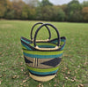 African Straw Basket - U Shopper Basket USB01