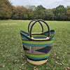 African Straw Basket - U Shopper Basket USB01