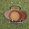 African Straw Basket - U Shopper Basket USB03