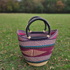 African Straw Basket - U Shopper Basket USB12