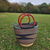 African Straw Basket - U Shopper Basket USB04
