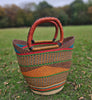 African Straw Basket - U Shopper Basket USB05