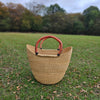 African Straw Basket - U Shopper Basket USB10