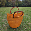 African Straw Basket - U Shopper Basket USB07