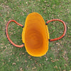 African Straw Basket - U Shopper Basket USB07