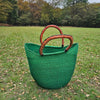 African Straw Basket - U Shopper Basket USB13