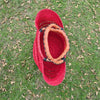 African Straw Basket - U Shopper Basket USB02