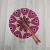 African Print Foldable Hand Fan - AP16