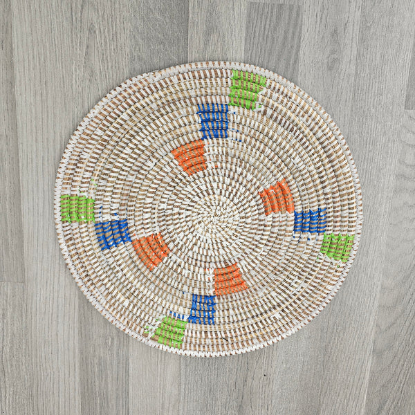 Senegalese Baskets - African Wall Décor –  African placemat - Senegalese placemat