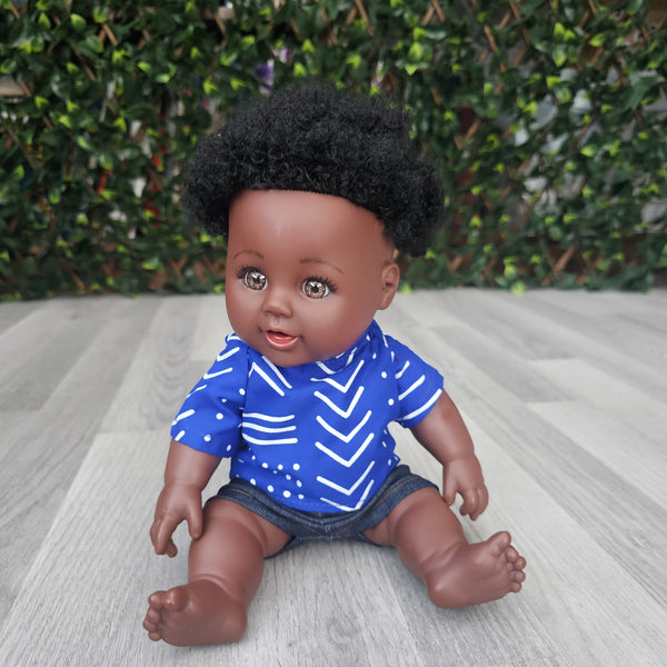 Black Baby Boy Doll