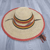 Bolga Hat - African Straw hat - Straw Sun hat BH04_1