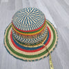 Bolga Hat - African Straw hat - Straw Sun hat BH08_1