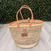 Kenya Storage basket - Sisal Tote Bag - Kiondo - African straw shopping bag LSB1_1