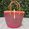 Sisal Tote Bag - Kiondo shopping bag - Yumna