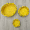 Kiondo storage basket - African Straw storage Basket - Yellow Kiondo Basket - SB5_1