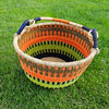 Large Round Straw basket  - African Basket - RB6