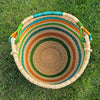 Large Round Straw basket  - African Basket - RB3