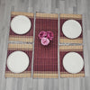 Raffia Table Runner and Placemats - Ugandan tablemat -RTM04_1