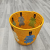 Rwandan Plant Basket / Paper Waste Basket - Safi