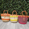 Sisal Tote Bag - Kiondo shopping bag - Aziza