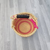 Small Round Straw basket - Ghana Basket - SB11