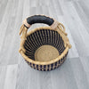 Small Round Straw basket - Ghana Basket - SB15