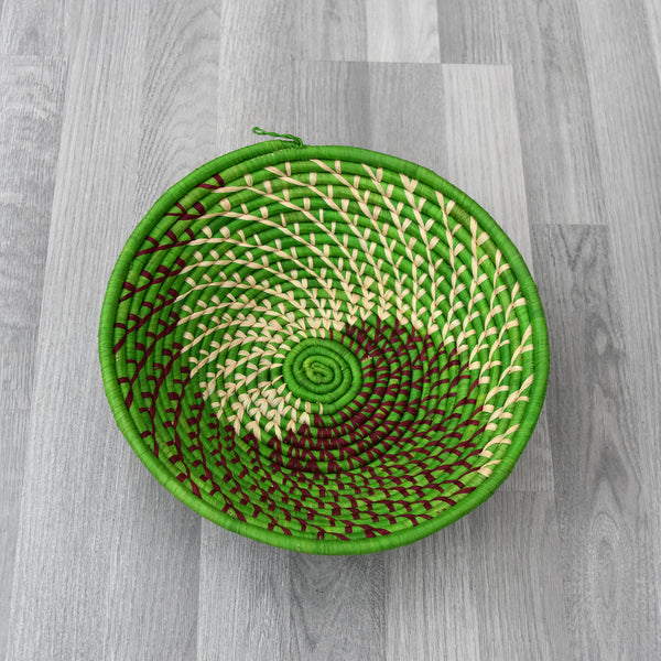 African Wall Basket - Ugandan Baskets - M05