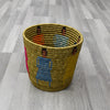 Brown Plant Basket / Rwandan Basket / African Storage Plant Basket / Indoor Planter basket / Straw Planter basket /Sustainable Basket