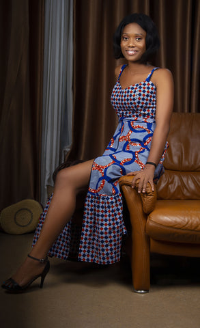 African Print Dress - Soma - Rufina Designs